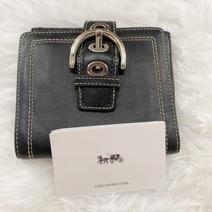 Black Coach Wallet